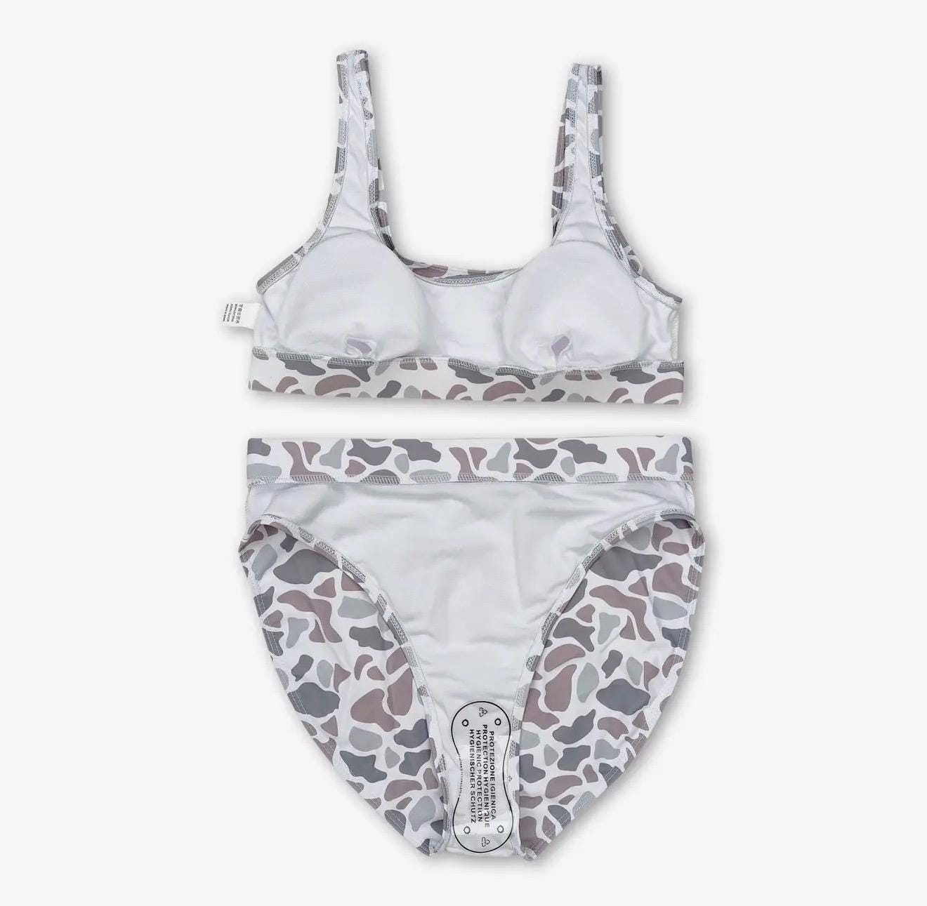 White Camo Women’s Bikini