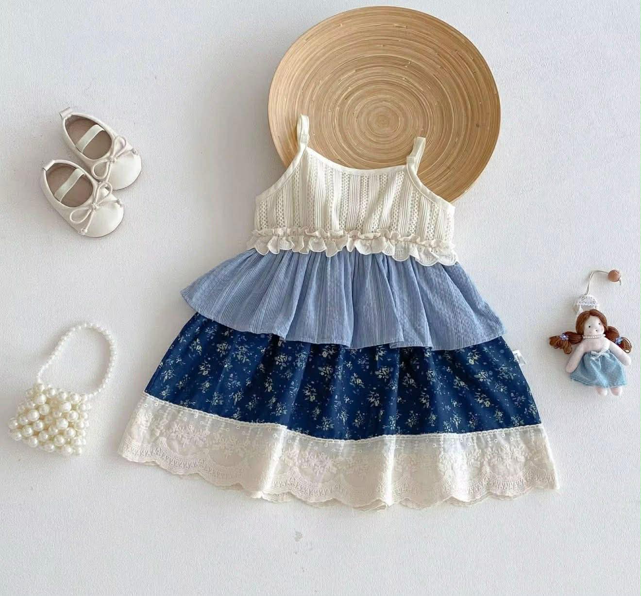 Girls Patchwork Dresses